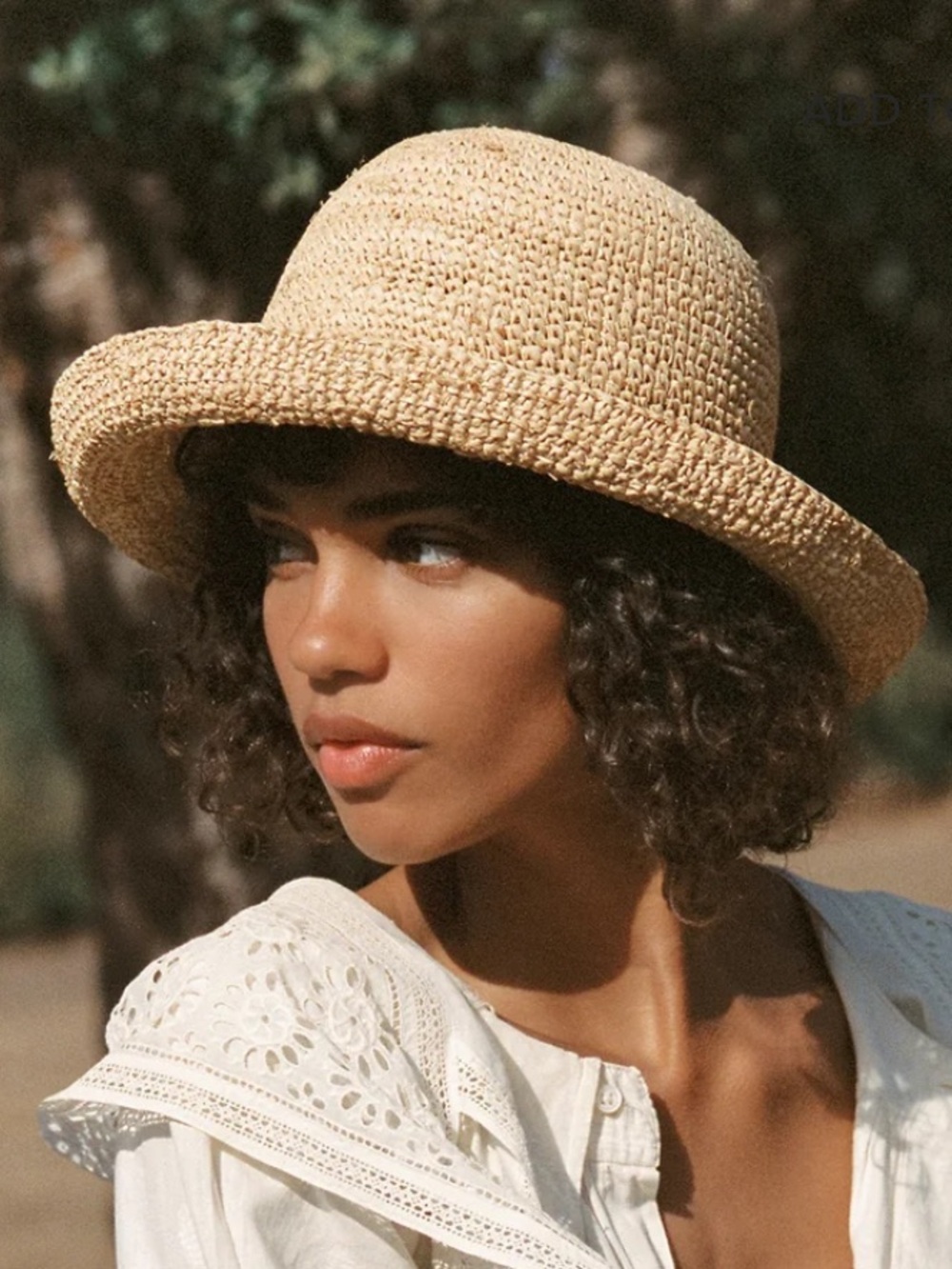 Lack of Color Raffia Cruiser Sun Hat - Natural